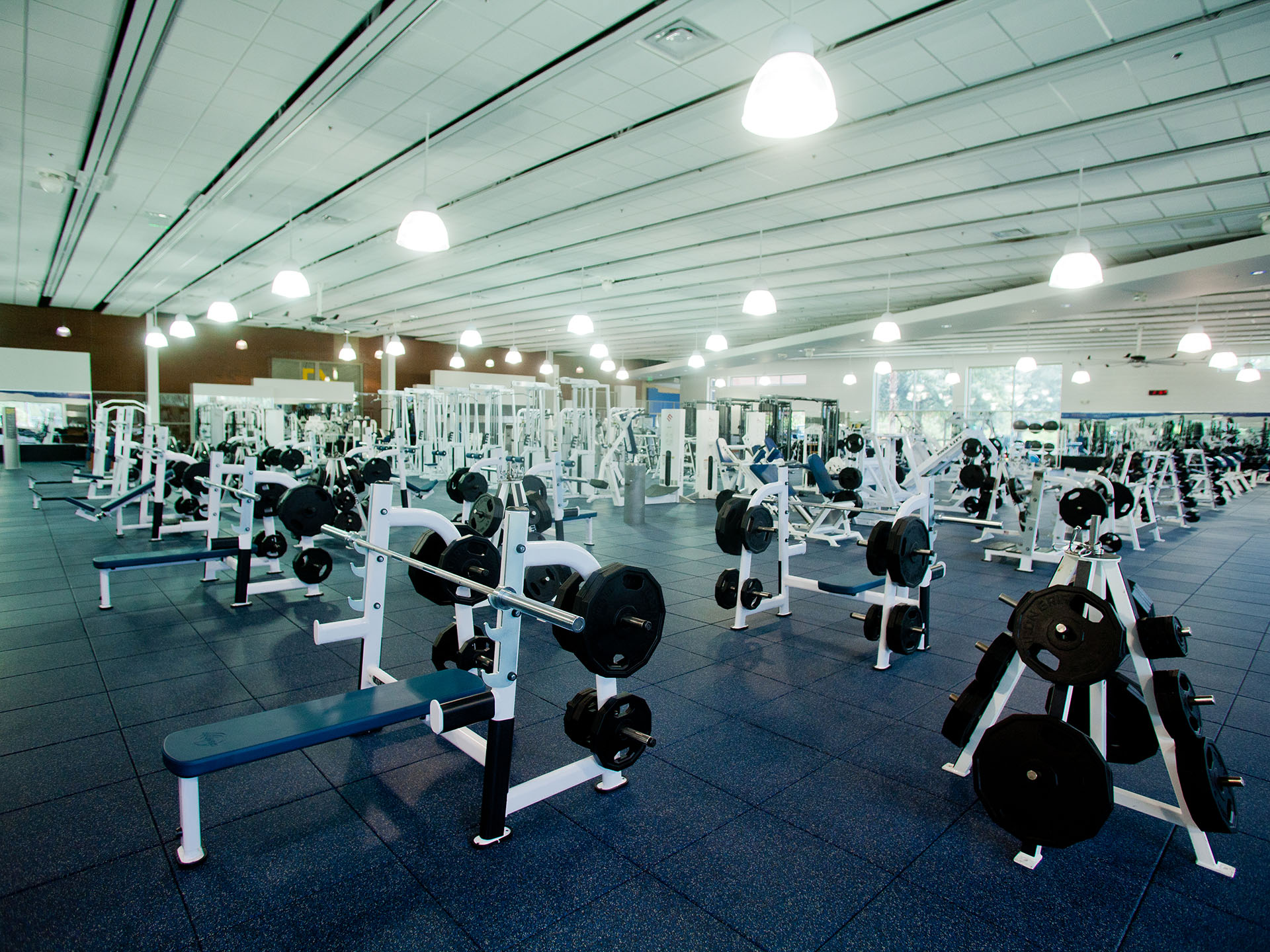 Southwest recreation center weight room